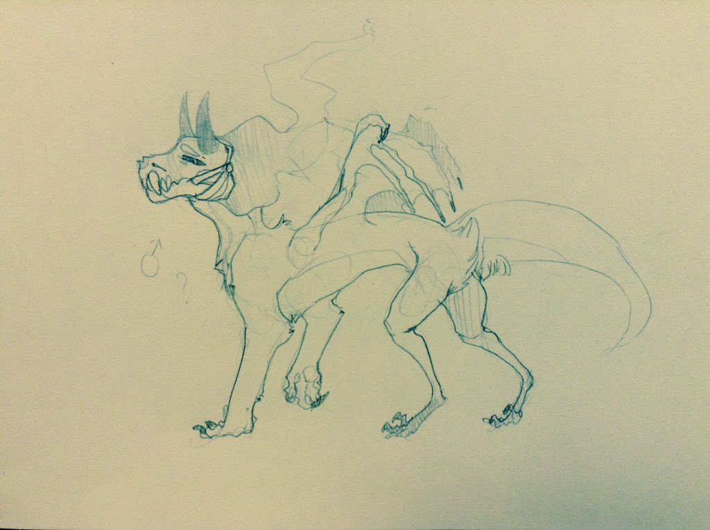 LlithiumElza's tweet photo. #Traditional_art #dragon https://t.co/bxkSO6P54l