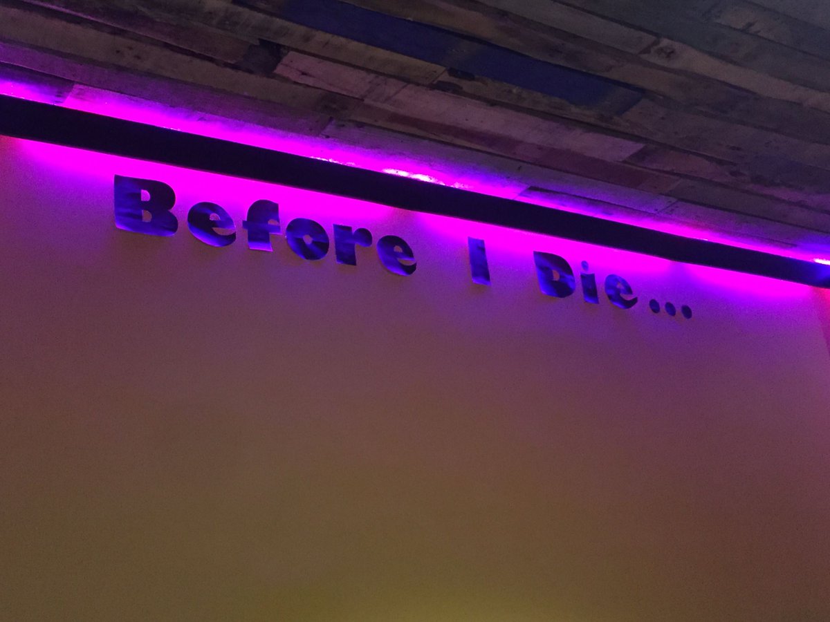 Anum_Anwer's tweet photo. Here is our #beforeidie wall, where u can share your #bucketlist and make a commitment with us! @TeaCoffeeJ #tcj https://t.co/RznR1WwMdk