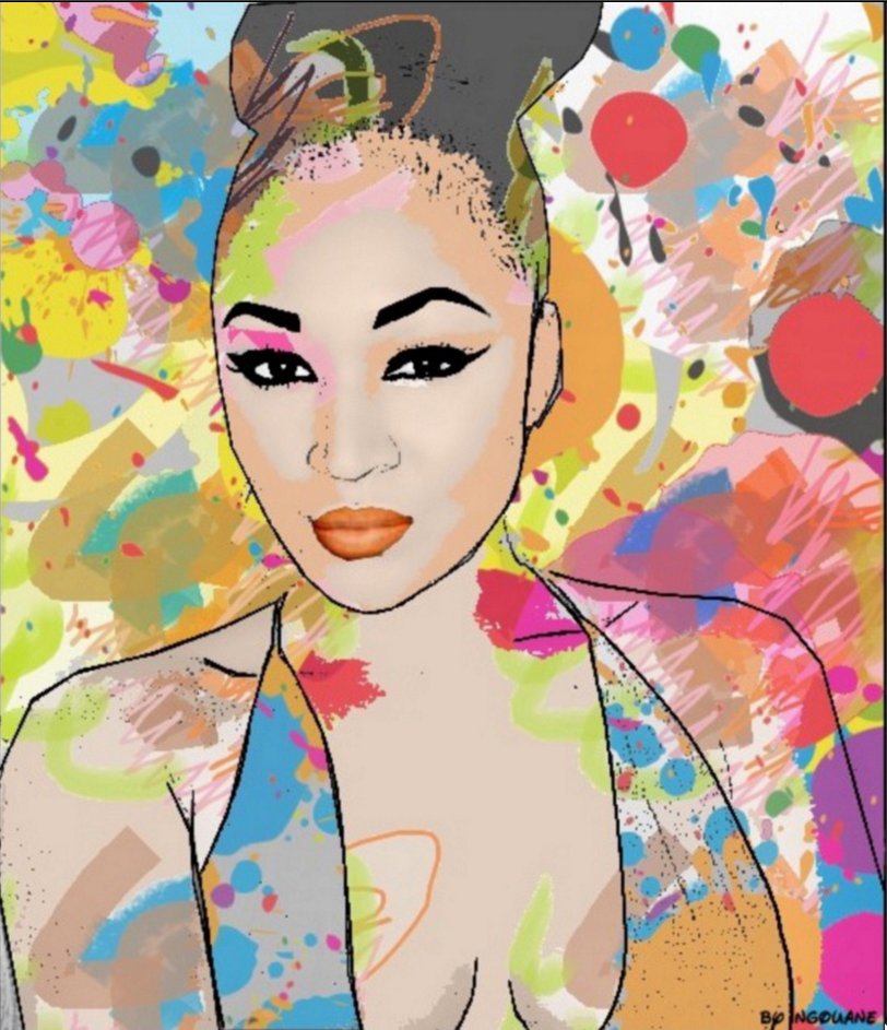 "Daisy" #art by Willem Ngouane      #Prints here: goo.gl/r5fJQ3