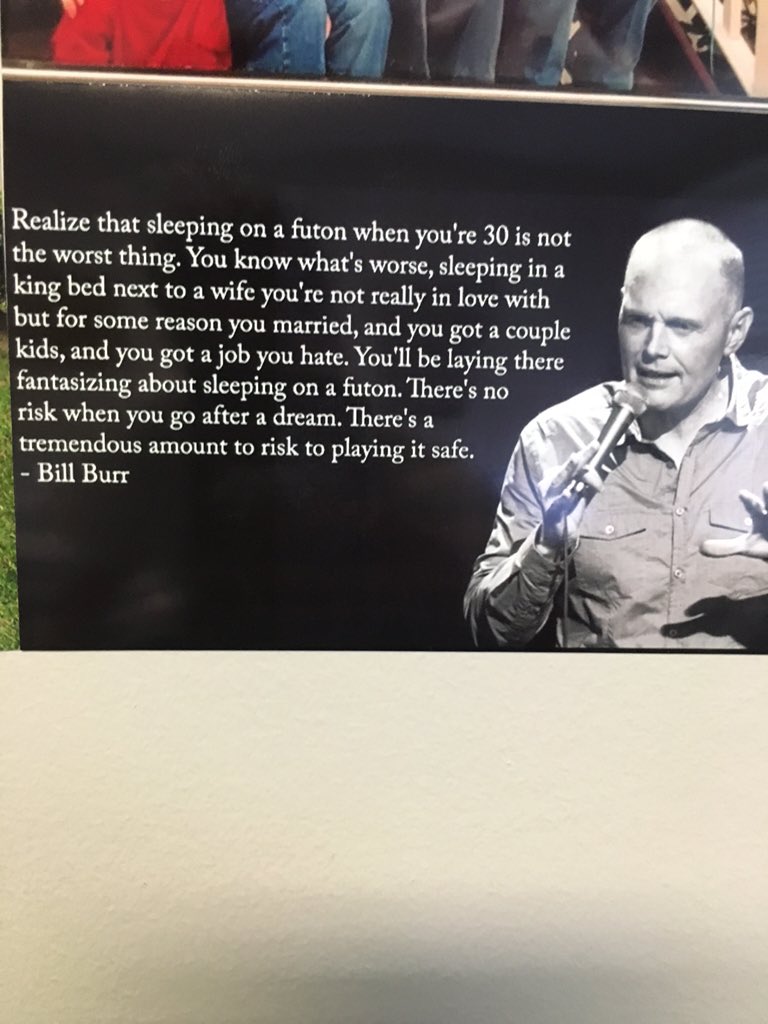 JLaramir's tweet photo. Ol Billy Boy @billburr inspires me to pursue my dreams every morning, thanks Bill @theMMPodcast @niasalterego https://t.co/MwDEyp7FkB