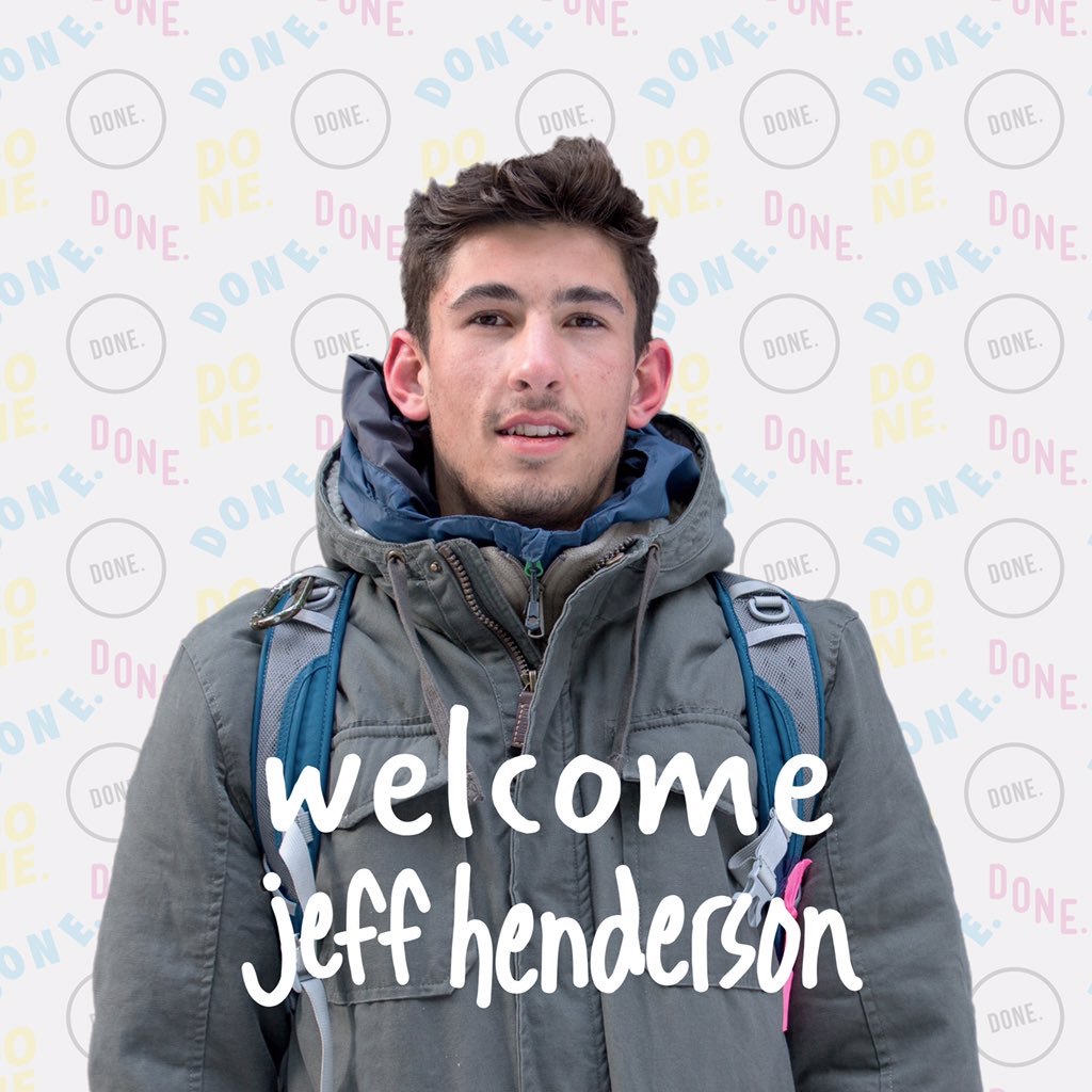 jacobadunn's tweet photo. We’re really excited to announce that @hender_jeff has joined the DONE family! Check out https://t.co/deLWtDVuRa. https://t.co/MLn6xYR05K