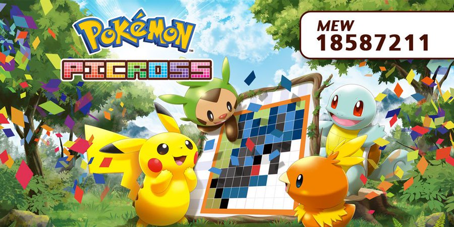 Grab Yourself A Mew Puzzle In Pokemon Picross Nintendo Life