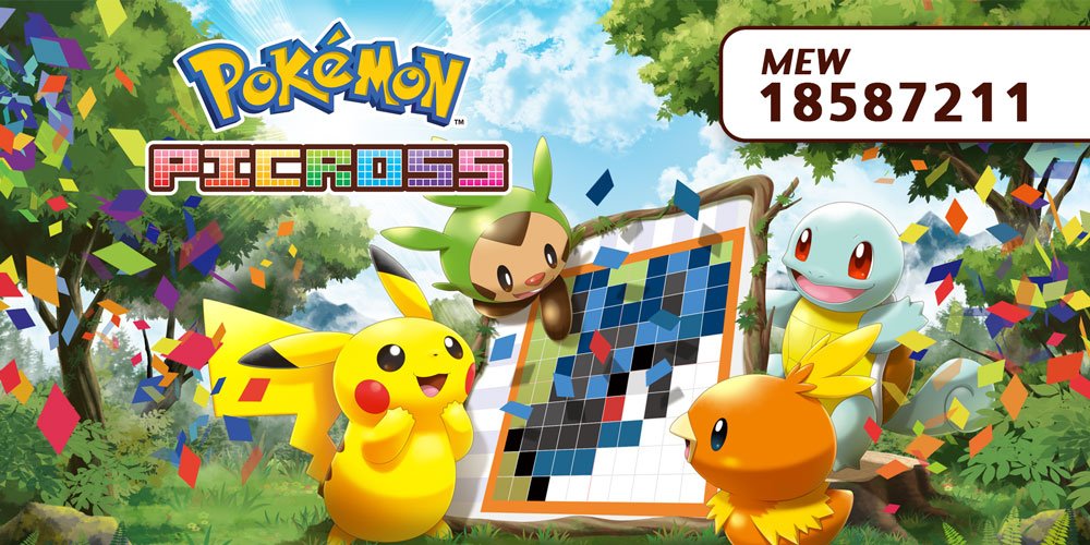 Nintendo Uk Use This Password To Unlock A Pokemon Picross Puzzle Of The Mythical Pokemon Mew T Co M1x8yk1tue Twitter