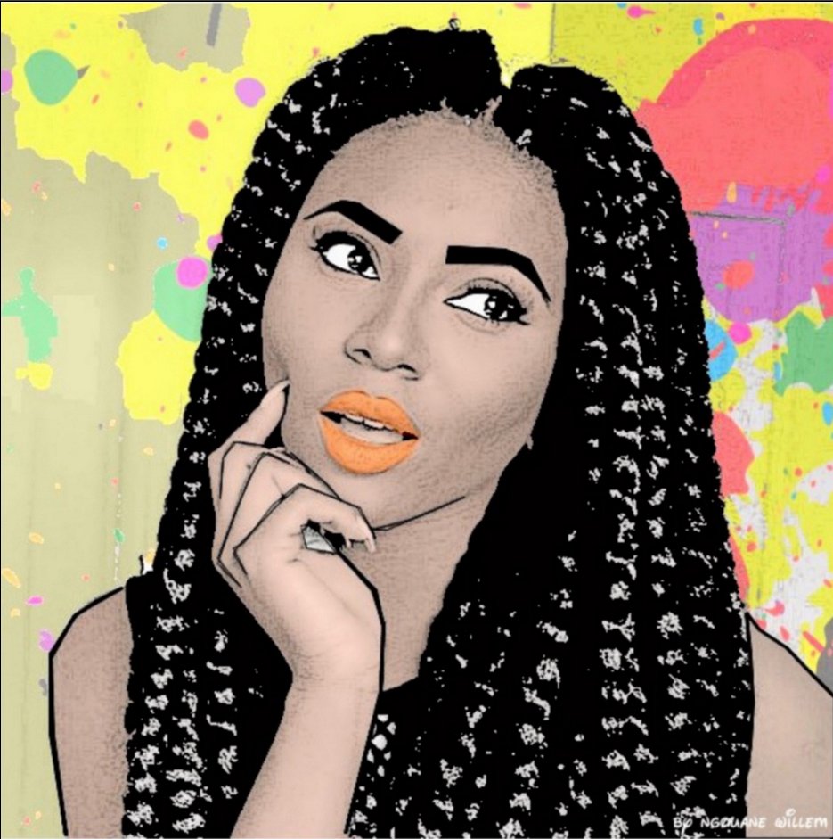 "Stepanie Coker" #digitalart of Willem Ngouane      Lmt ed prints here: goo.gl/8Hxs34