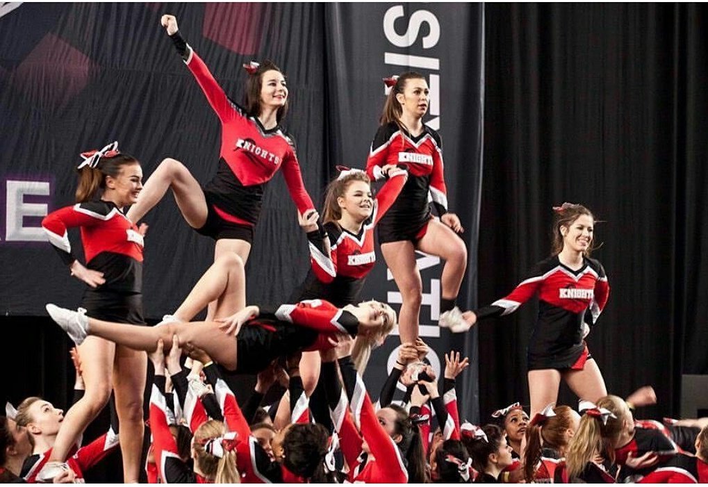 Cheerfromheadto's tweet photo. Great picture of @ReadingKnights at Futurecheer University Nationals #fcuni #universitycheer #cfhtt https://t.co/hD1CZfyCFB