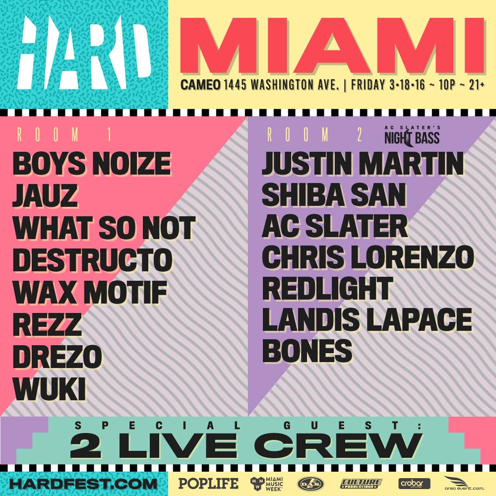 HARDFEST's tweet photo. .@boysnoize @Jauzofficial @WhatSoNot @WaxMotif @drezomusic @OfficialRezz @IamWUKI Tickets: https://t.co/dVqSKDqQce https://t.co/o5n33dktjd