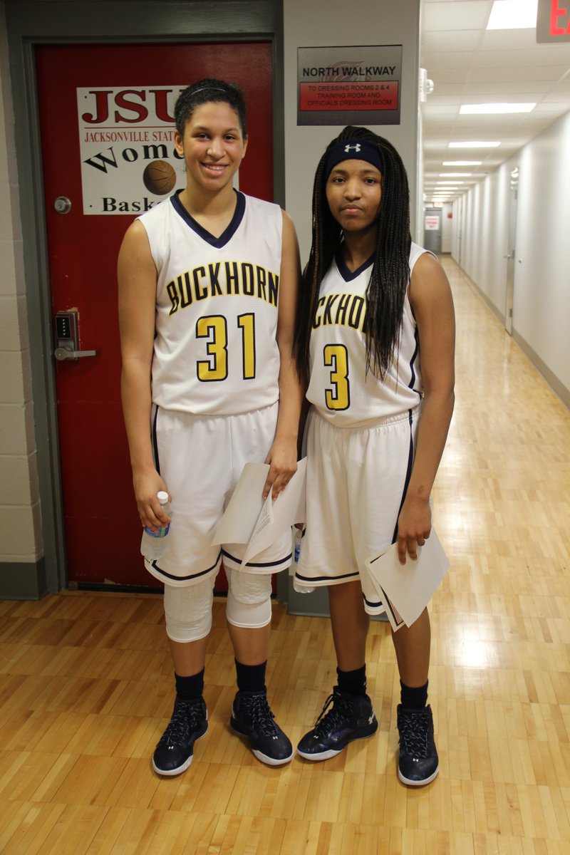 Buckhorn_High's tweet photo. All Regional Tournament Team, Sarah Suttle &amp; Kaitlyn Hadley (Tournament MVP)! #BuckPride @ladybucksbball @bhshoops2 https://t.co/wV5OwFZabv