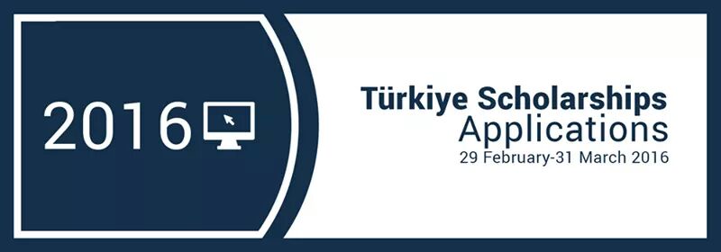 You may apply for 2016 Türkiye Bursları online between 29th February – 31st March 2016 via turkiyeburslari.gov.tr.
