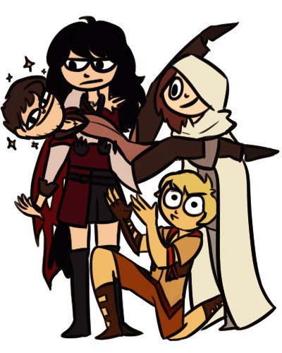 "We took a lot of group photos..."