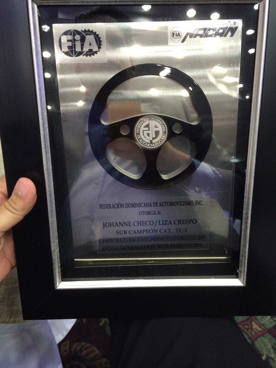 <a href="/fia/">FIA</a> <a href="/autodromosunix/">Autódromo Sunix</a> <a href="/rilix_rd/">Rilix Combustibles</a> <a href="/lizagcrespo/">lizagcrespo</a> <a href="/johannecheco/">Arte + Arquitectura</a> Premio Subcampeón TC1 RD