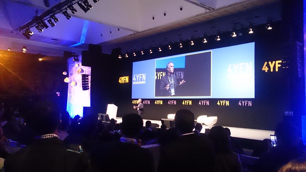 "Como véis no he venido hoy a hacer la cena" <a href="/ferranadria/">Ferran Adrià</a> #MWC16 #4YFN16 #4FYN gran discurso sobre la #humildad