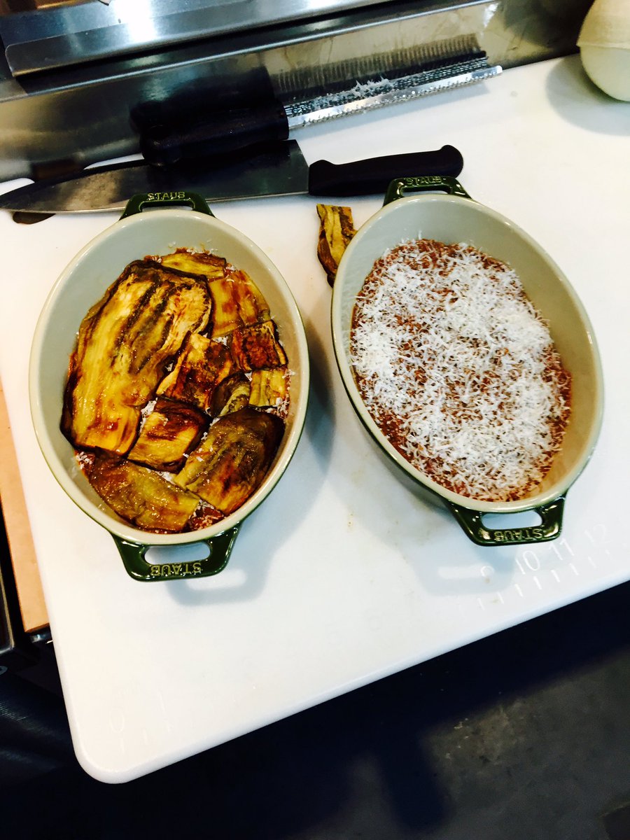 georgepagonisdc's tweet photo. Building Vegetarian Moussaka @KapnosKouzina https://t.co/JWTg7UCddq