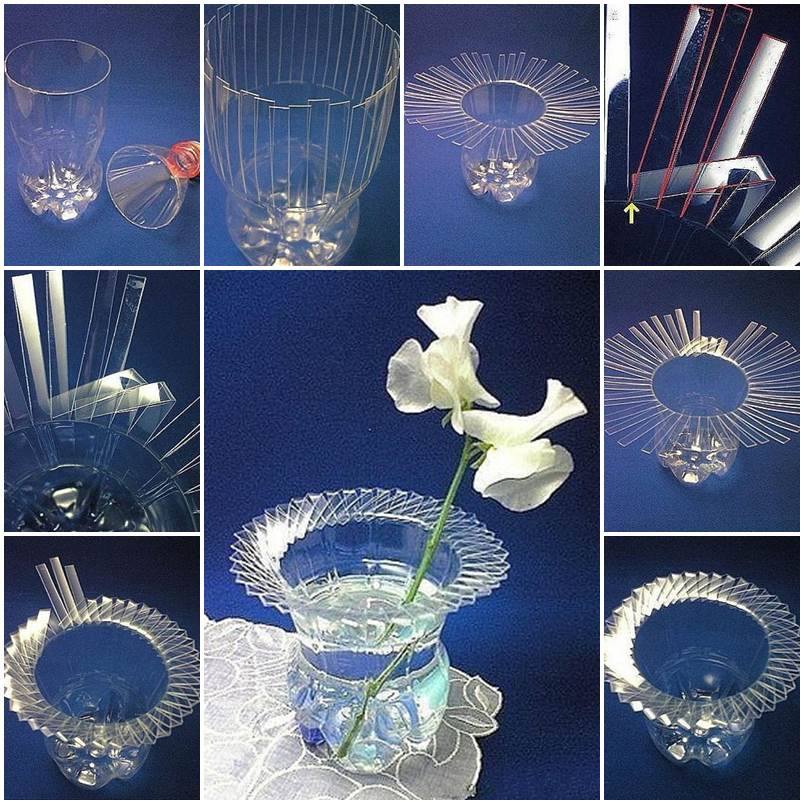 Need_Insurance's tweet image. DIY Beautiful Vase with Plastic Bottle..