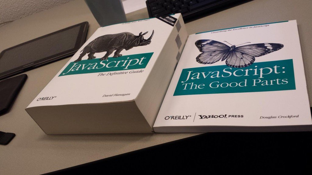 leog's tweet photo. #Javascript #TheDefinitiveGuide by @__DavidFlanagan vs. #TheGoodParts by @crockfordfacts #youHaveToLoveJS https://t.co/dId8isfAX9