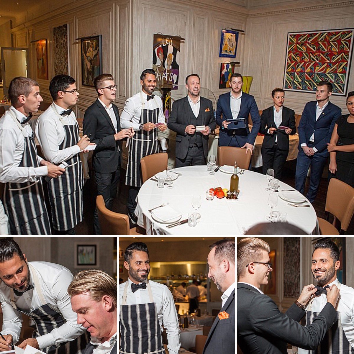 .<a href="/TimeOutDubai/">Time Out Dubai</a> stepped into our waiters' shoes for a day...read about the experience here bit.ly/1Rk58Jm