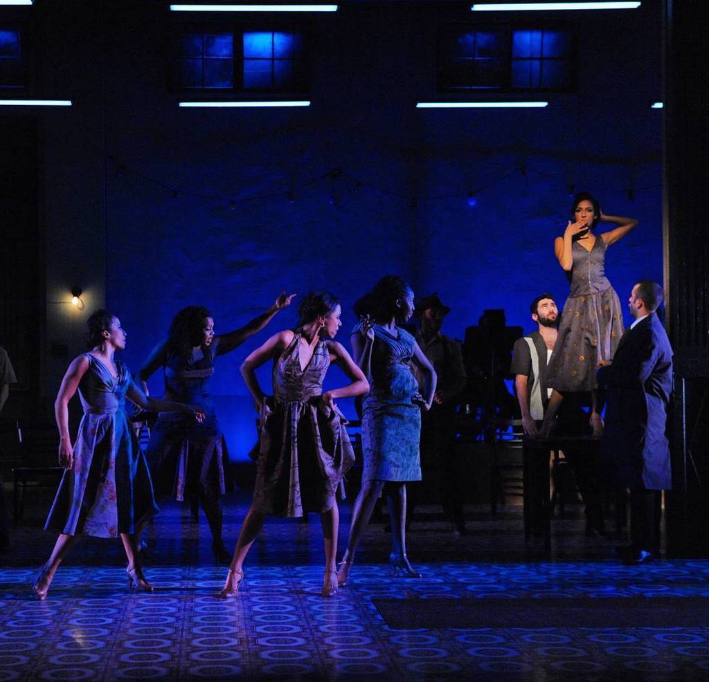 OlneyTheatre's tweet image. Stunning lighting, costume design, and choreography, ain't it? #AfroCubanCarmen #dctheatre #newmusical #theatretues…