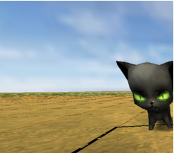 VoxelleMods's tweet photo. Little kittens running all around my world - this black kitty is super cute! https://t.co/fSr2gHbimP