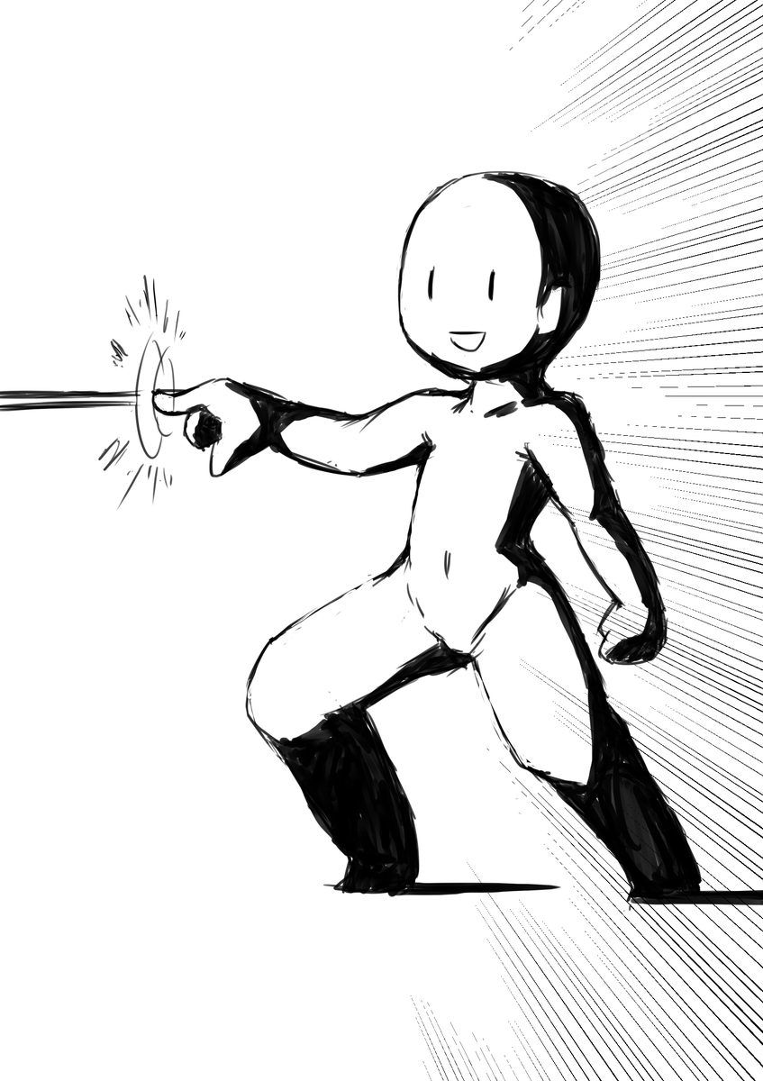 かわいい女の子を描くつもりだったのに 