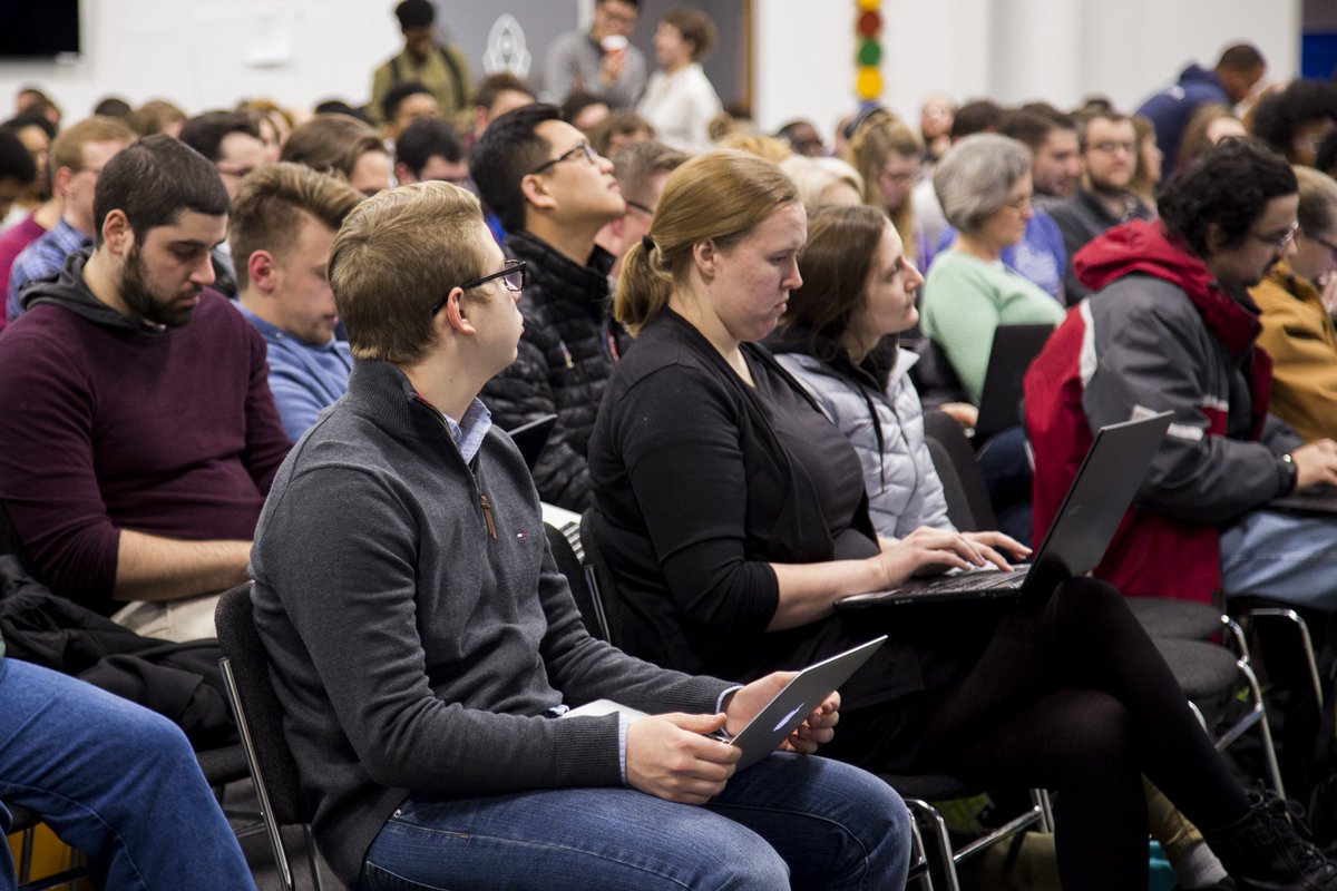 launchcode's tweet photo. Kicking off Module 4 tonight! #CS50xSTL #ThisIsCS50 @davidjmalan @cs50 https://t.co/fDN9PSS31X
