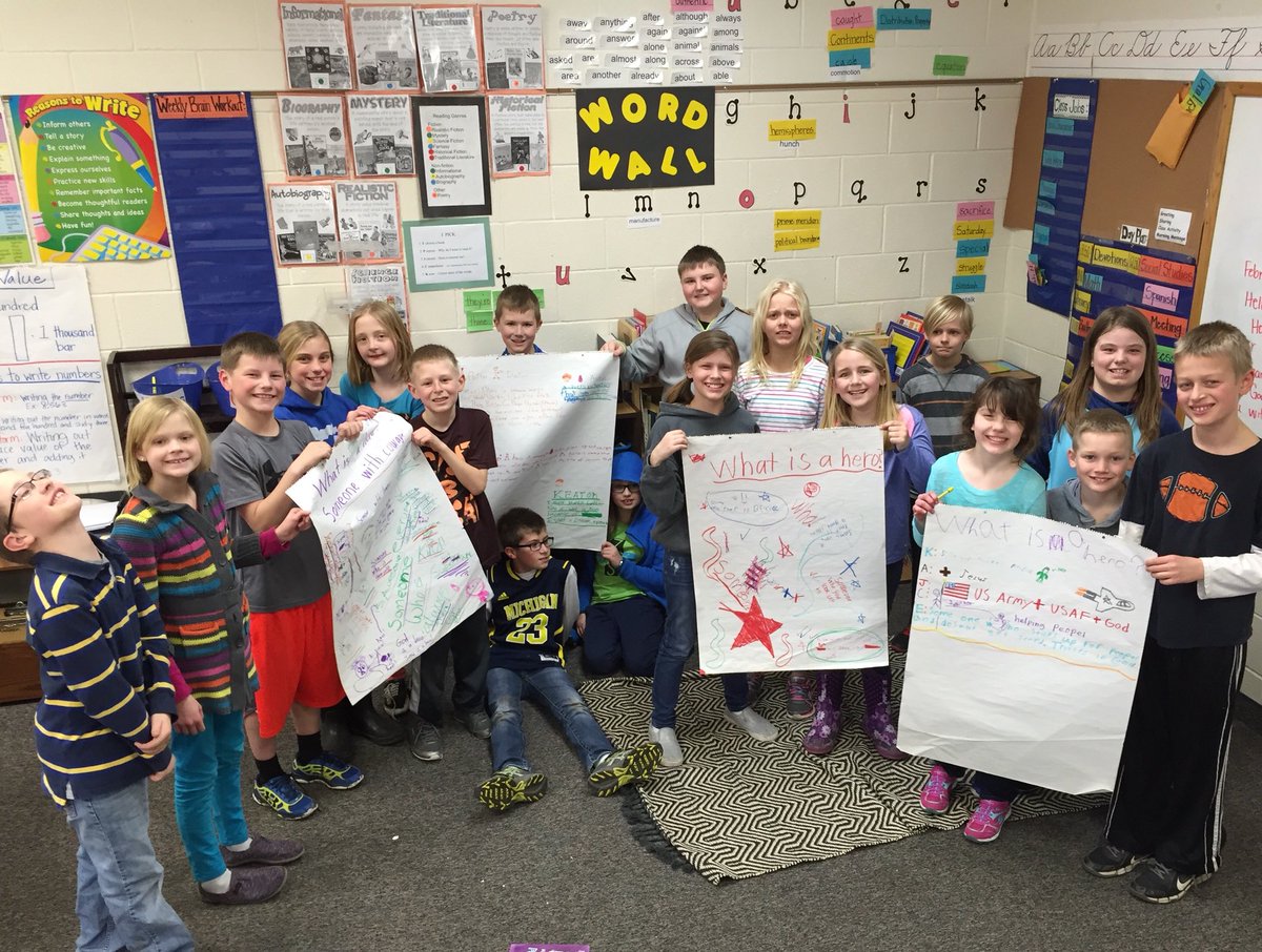 rooks_rachel's tweet photo. Learning about Ruby Bridges today as we celebrate black history month! #thisbunch #4zcs #whatisahero https://t.co/dxT9E1RXf0