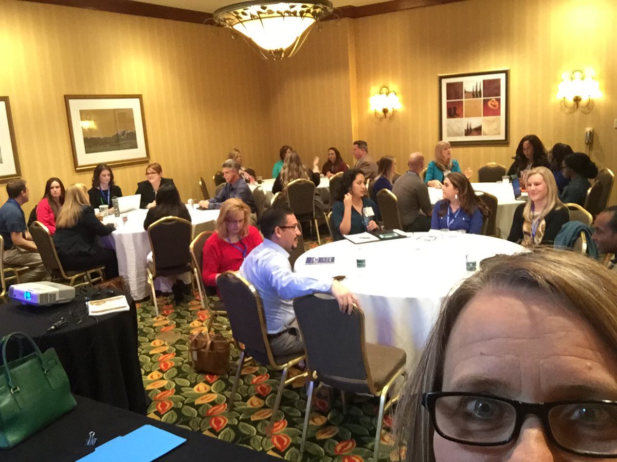 JulieThannum's tweet image. Great turnout of #schoolpr pros for this afternoon's School Crisis Tabletop Session #TSPRA16 #PRFit
