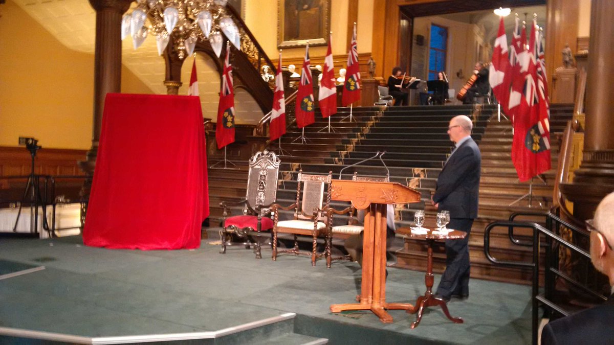 CoreyKember's tweet photo. "@spaikin: They're getting ready to hang @dalton_mcguinty at Queen's Park. Sort of. #onpoli #olp https://t.co/XS4xg4T6Jd" LOL