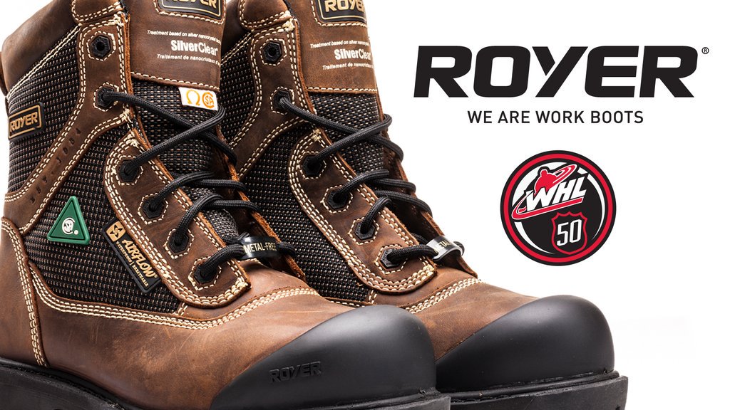 Kelowna_Rockets's tweet image. Win a pair of @Royer1934 boots by entering at whl.royer.com for your chance to win! #CommandRespect