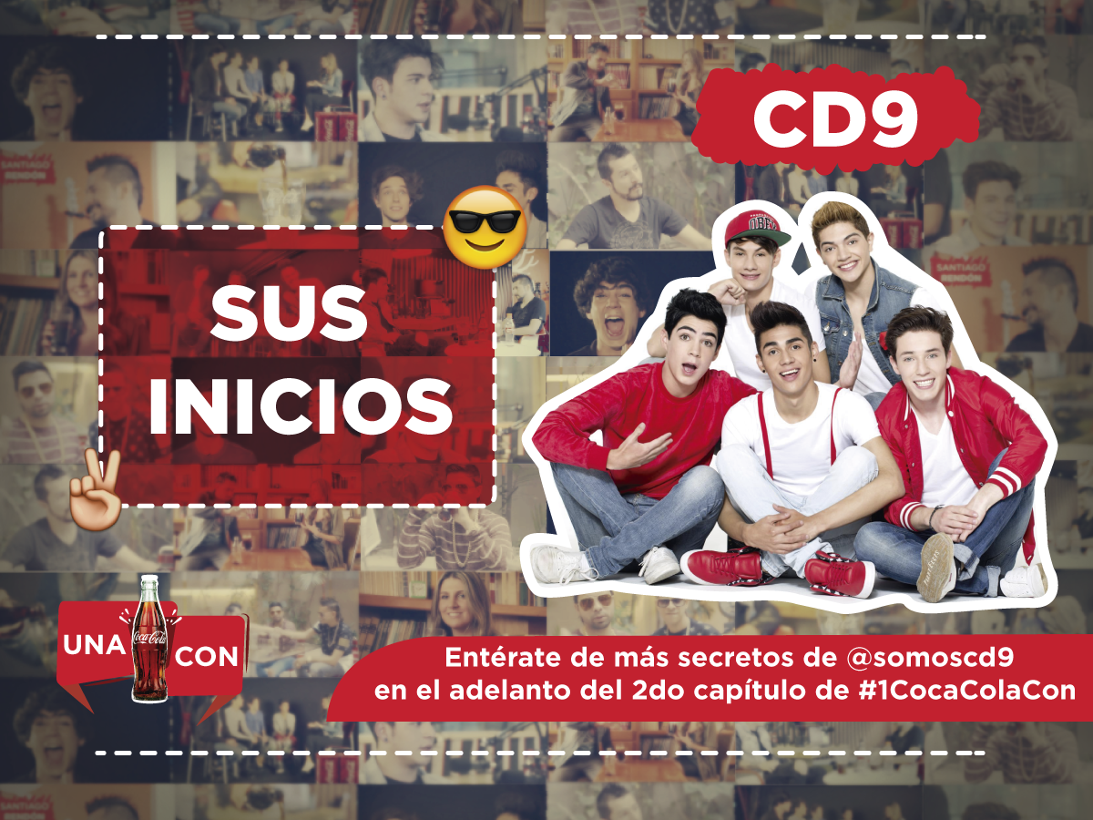 CocaColaForMeCo's tweet image. ¡Cada vez mejor! Mira el trailer del 2do Capítulo de #1CocaColaCon @somoscd9 En nuestra App goo.gl/0yqeiH