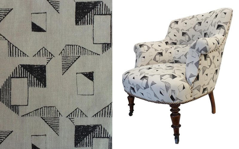 TCallawayAssoc's tweet photo. My TROCADERO design, hand printed on Belgian linen, from my collection for @holland_sherry. #interiors #textiles https://t.co/6qJy3ynb94