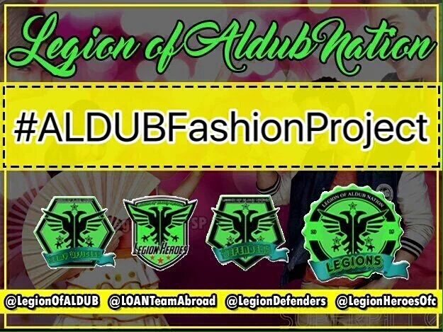 LegionPAMPANGA's tweet photo. OHT: #ALDUBFashionProject 

RETWEET | REQUOTE | REPOST

SPREAD LOVE AND GOODVIBES

HAPPY TWEETING ALDUBNATION! https://t.co/NbkesPyc2q
