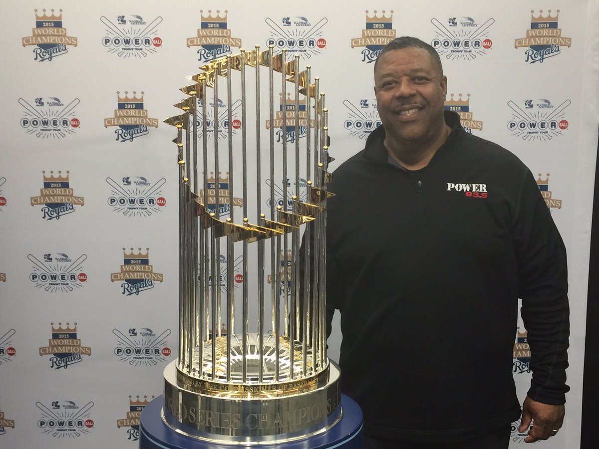 gregthehitman's tweet photo. Look at me with the World Series trophy! https://t.co/4nwQaBgJFP
