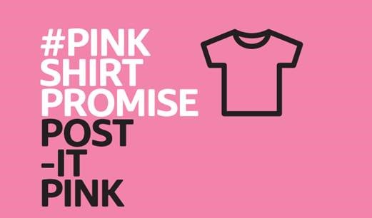 CityOfVictoria's tweet photo. Put on your Pink for #PinkShirtDay on Wed Feb 24 #LetsEndBullying #PinkShirtPromise @uwgv https://t.co/gCwf1cyrNc https://t.co/bA0b1nQTaz