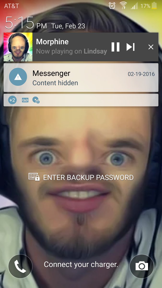 mslindsay2000's tweet photo. @pewdiepie this totally did not scare me holy fuck https://t.co/1Bostjzv8d