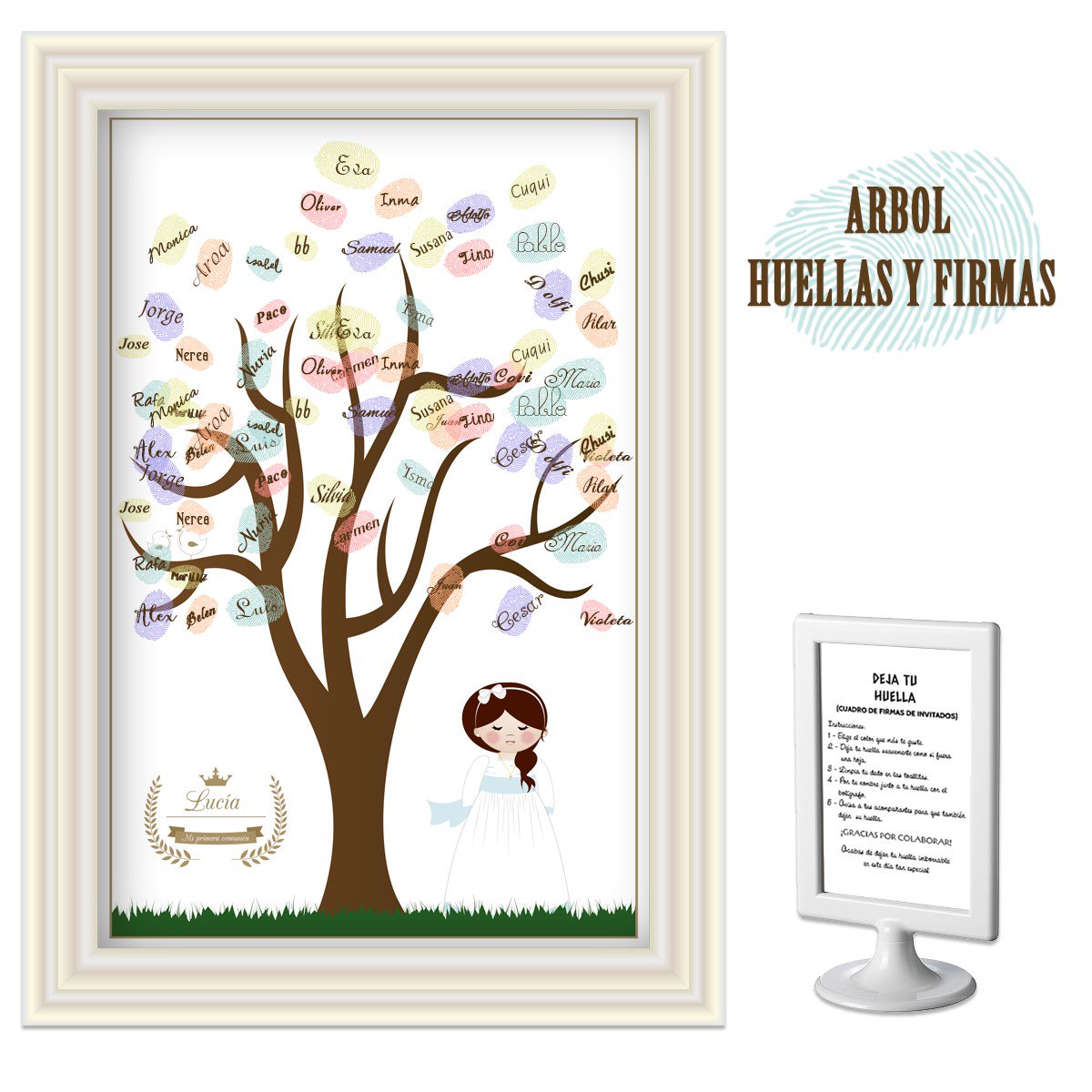 AHappyDayOfmara's tweet photo. ¡Lucía ya tiene su árbol de huellas y firmas! y tú? pregúntanos sin compromiso #comunion2016 #comuniones #comunión https://t.co/6FD6ZrhTuT