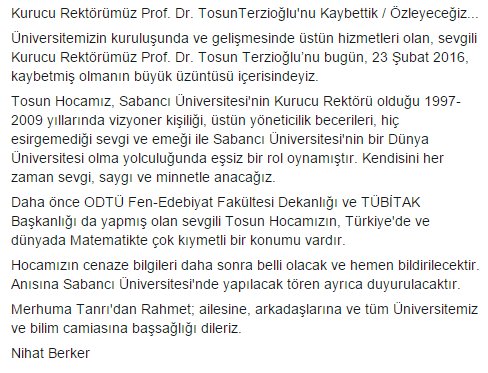 Sabancı Üniversitesi tweet media