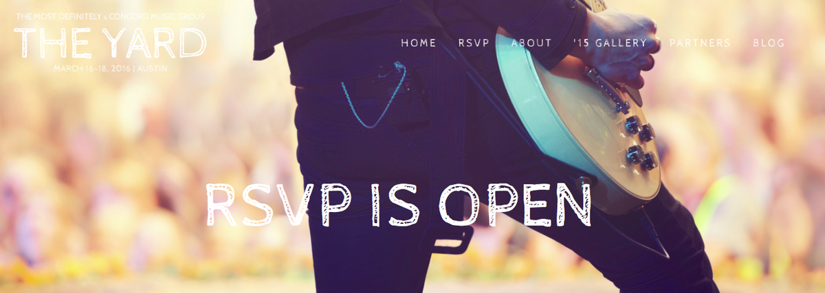 RSVPATX's tweet photo. RSVP for: The Yard SXSW (3/16-3/18) https://t.co/iLfpqhlLCk #SXSW #RSVP #UnofficialSXSWGuide https://t.co/tPIz4voVVO