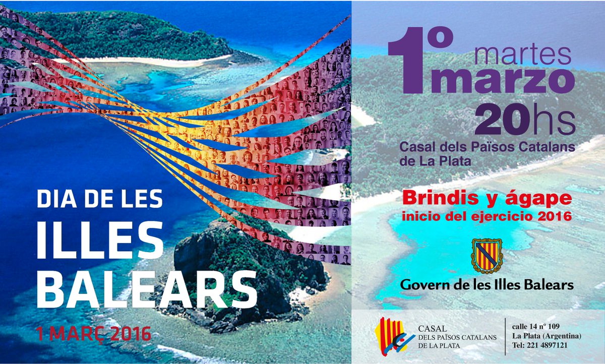 cclaplata's tweet photo. #LaPlata celebra la #Diada #balear @ColectividadMLP @Margalidafa @abrildavid #BalearsAlExterior @jgmmanresa #Illes https://t.co/uWTElnTtZs