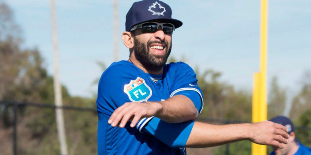 theScore's tweet photo. Jose Bautista denies report he asked Blue Jays for 5-year, $150M deal. https://t.co/rSCsNWvxGN https://t.co/AB9CmhHHGR