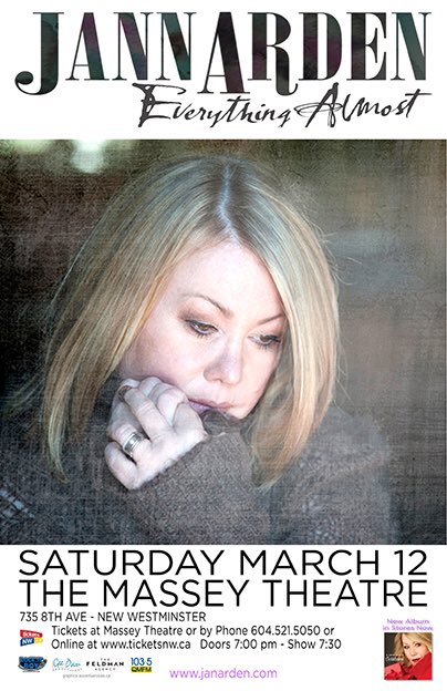 <a href="/NewWestNews/">New Westminster News</a> <a href="/jannarden/">Jann “stop live horse export” Arden</a> Live in Concert <a href="/Masseytheatre/">Massey Theatre</a> March 12.