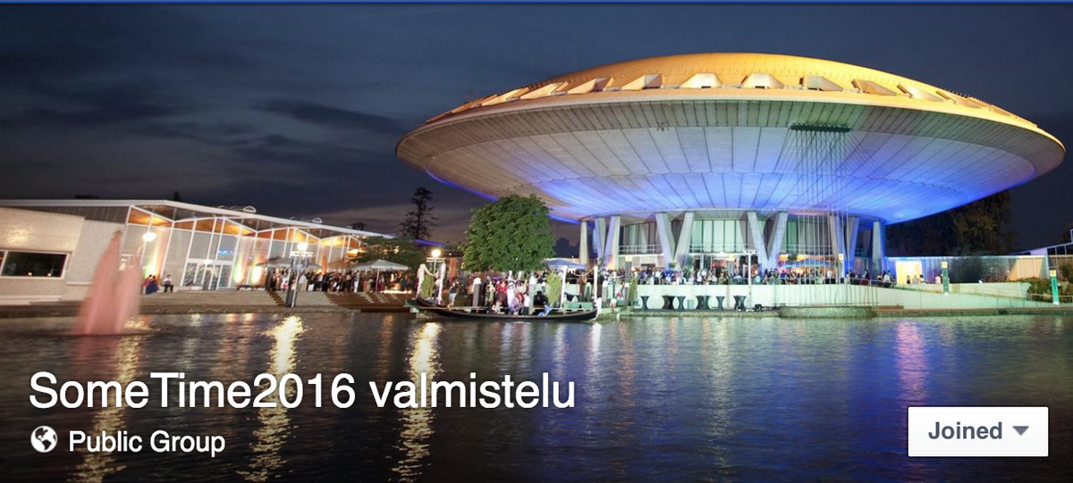 SomeTime_2016's tweet photo. #SomeTime2016 #Kora:hdellaan 14.5.2016 Tampereella. Valmistelua mm. Facebook-ryhmässä https://t.co/40XJmiSMsM https://t.co/cst7u3yNRV