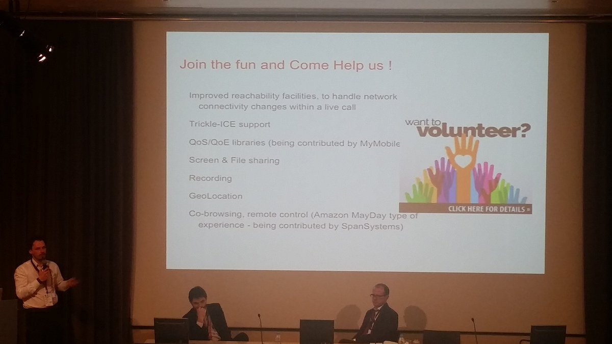 reid_moody's tweet photo. #webrtcbcn jean, great presentation. @Dialogic , thank you for hosting the event. https://t.co/d0QxaQNBKK
