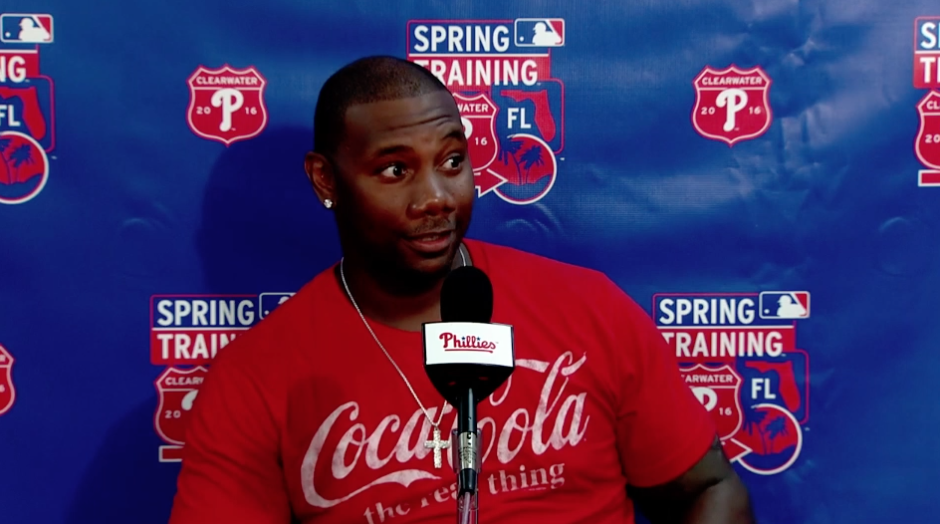 SonsofPenn's tweet photo. Ryan Howard just ripped the Philly media -  https://t.co/dlwidycDJR https://t.co/ha8ES8cNC0