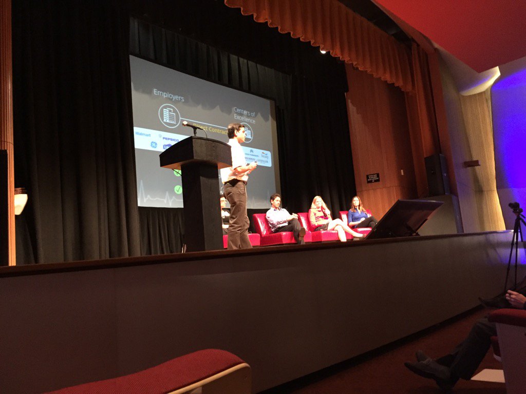 LSSTracks's tweet image. Next round of competitors at #vatorsplashhealth Good luck!