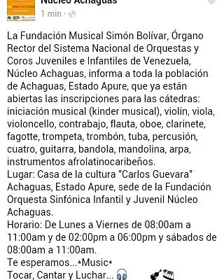 Nucleo Achaguas (@orqachaguasapur) on Twitter photo 