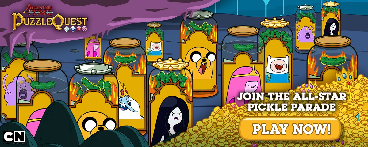 Adventure Time Puzzle Quest tweet media