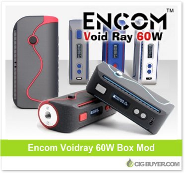 cigbuyer's tweet photo. Encom Voidray 60W Box Mod – $31.40: https://t.co/QJyyREw3kk #ecigs #vaping #voidray #boxmod #vapelife #vapedeals https://t.co/r2QjsVaRSZ