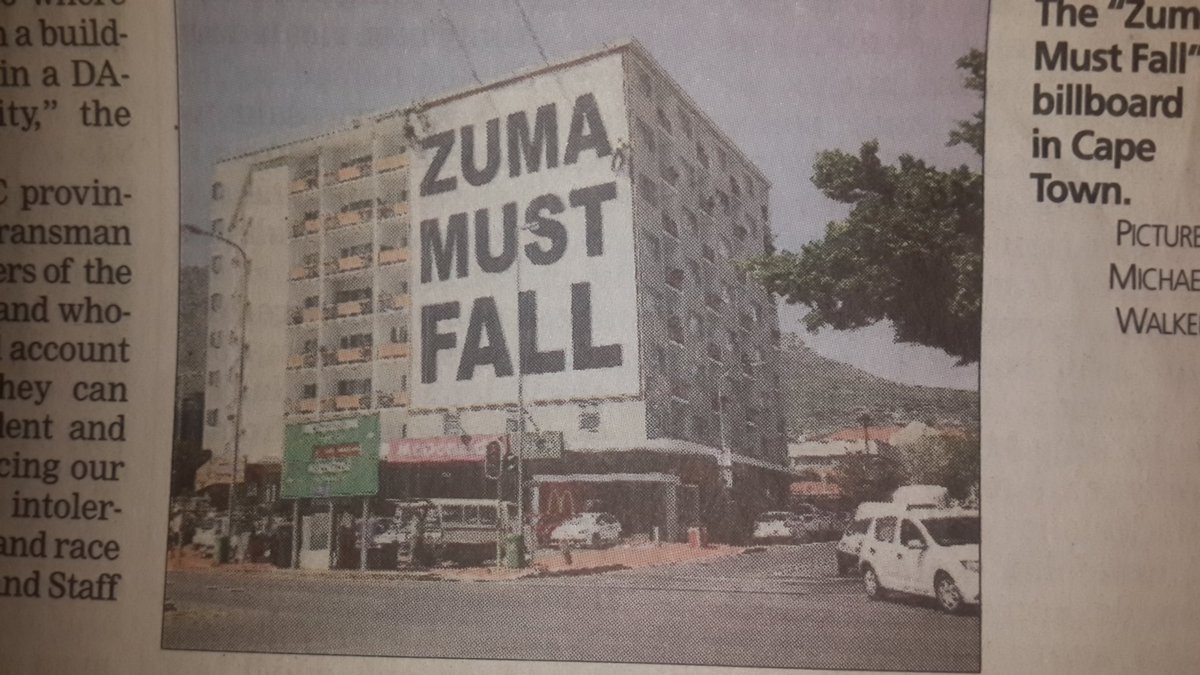 JonShekleton's tweet photo. #zuma #must #fall #corrupt #floppy #southafrica #thirdworldorder #mugabe #saveSA #mandela https://t.co/2zjETl11VJ
