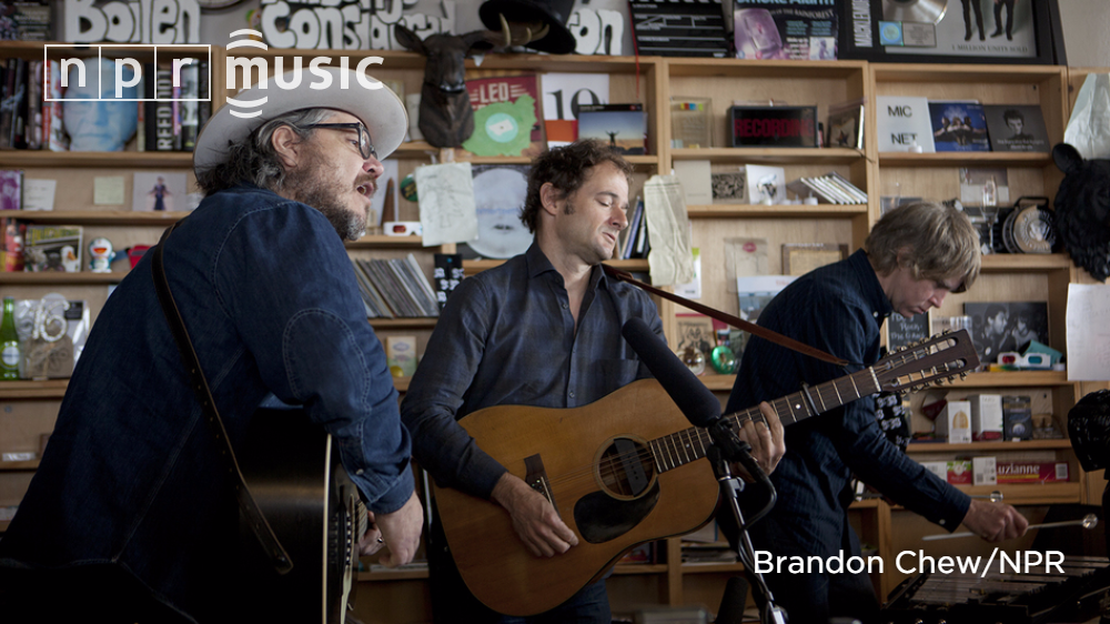 nprmusic's tweet photo. Watch @Wilco dig deep into its catalog for an acoustic #tinydesk. https://t.co/GixUPzZ3Uq https://t.co/I88877w1B3