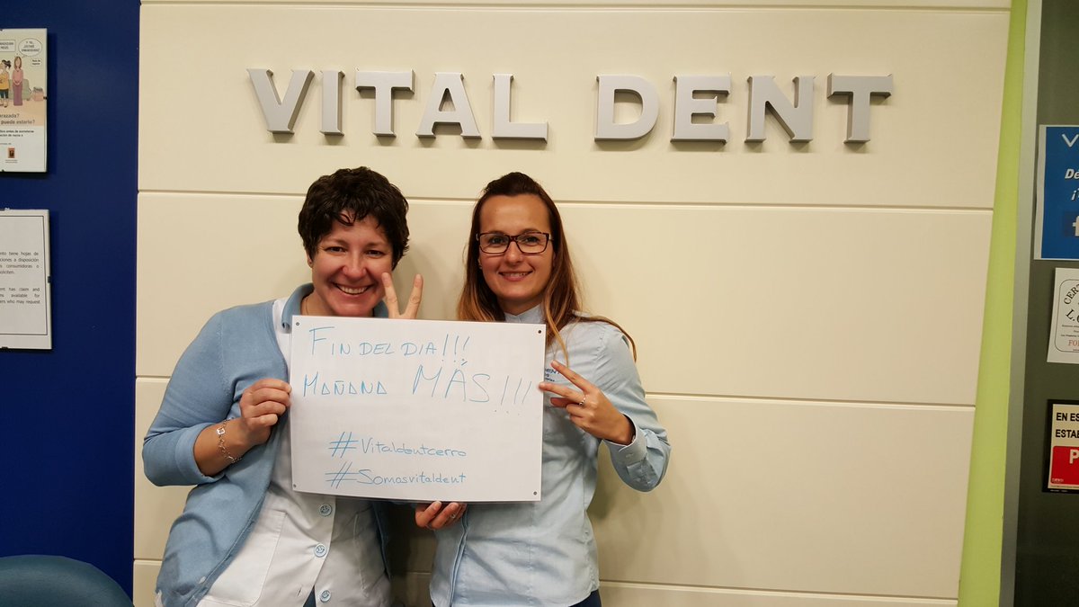 andrespazruiz's tweet photo. Fin del día!mañana MÁS!! #somosvitaldent  #vitaldentcerro @isa23783 https://t.co/d2xq6pgAbm