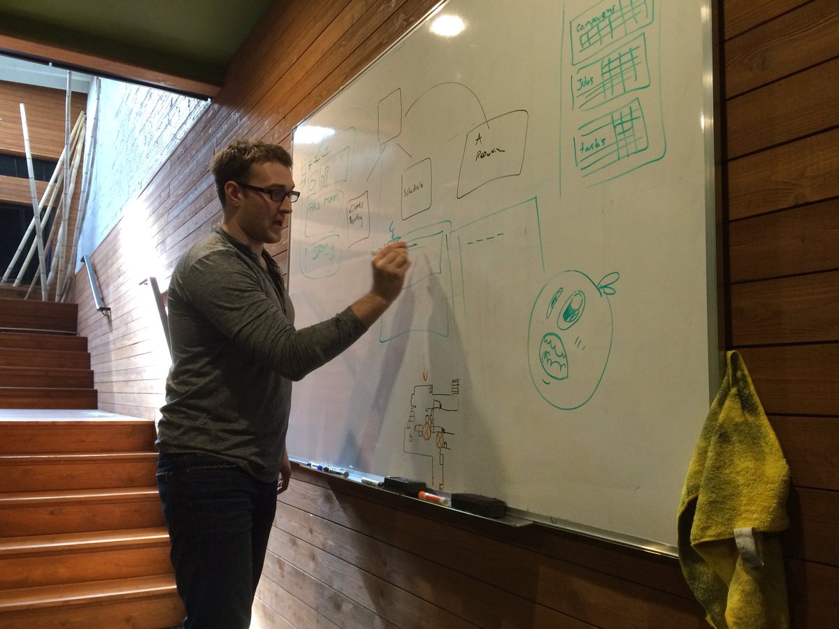 Unifusion's tweet photo. Discussing a few more screen designs to develop before @SEMpdx #SearchFest2016 https://t.co/MBkSDE8jg1